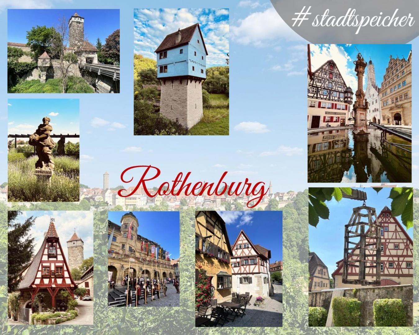 #Stadtspeicher - Suite Goldener Stern In Der Altstadt 로텐부르크 옵 데어타우버 외부 사진
