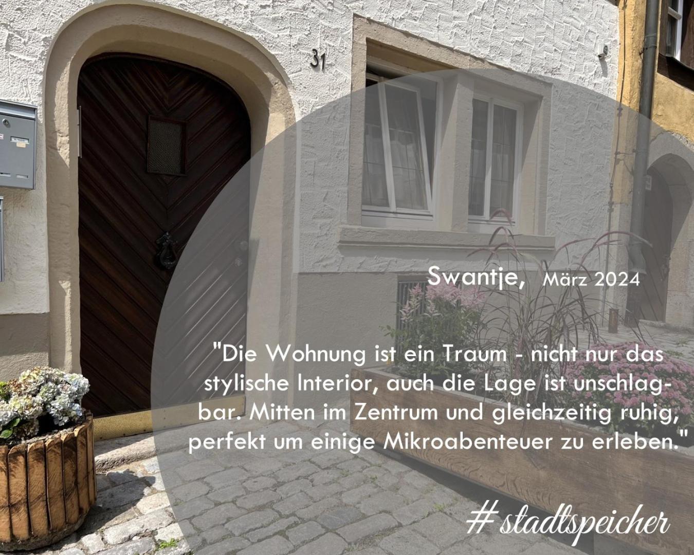 #Stadtspeicher - Suite Goldener Stern In Der Altstadt 로텐부르크 옵 데어타우버 외부 사진